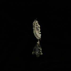 Swarovski Bell Bead Leaf Clasp